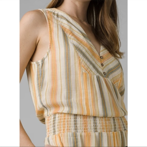 PRANA California Dreaming Organic Cotton Maxi Dress - Picture 11 of 11